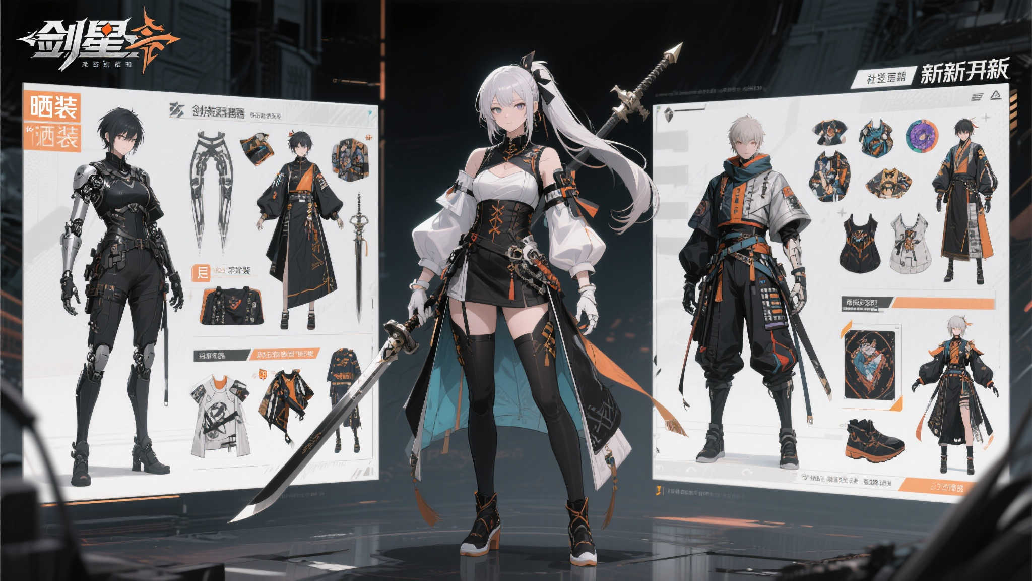 《剑星》PC版预告曝光:全新BOSS登场,25套新装惊喜加码! 举个例子,像《剑星》这样注重角色外观设计